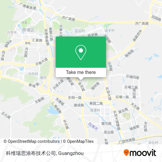 科维瑞思涂布技术公司 map