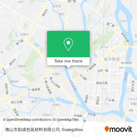 佛山市励成包装材料有限公司 map