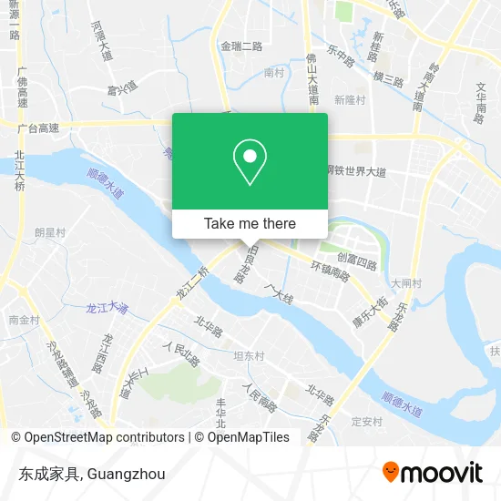 东成家具 map