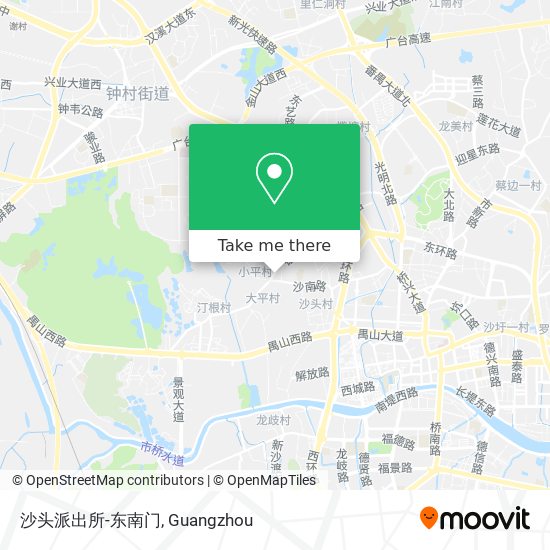 沙头派出所-东南门 map