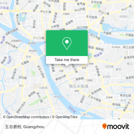 五谷磨粉 map