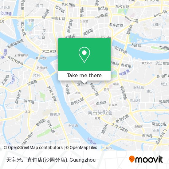 天宝米厂直销店(沙园分店) map