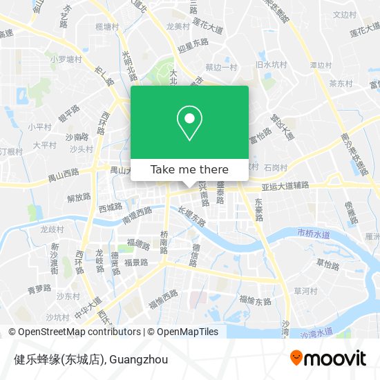健乐蜂缘(东城店) map