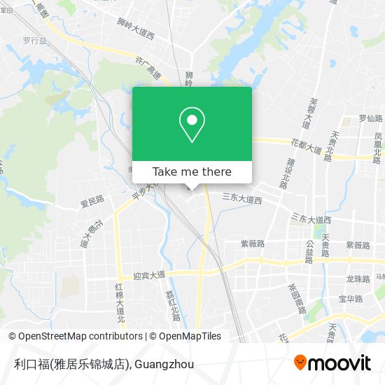 利口福(雅居乐锦城店) map