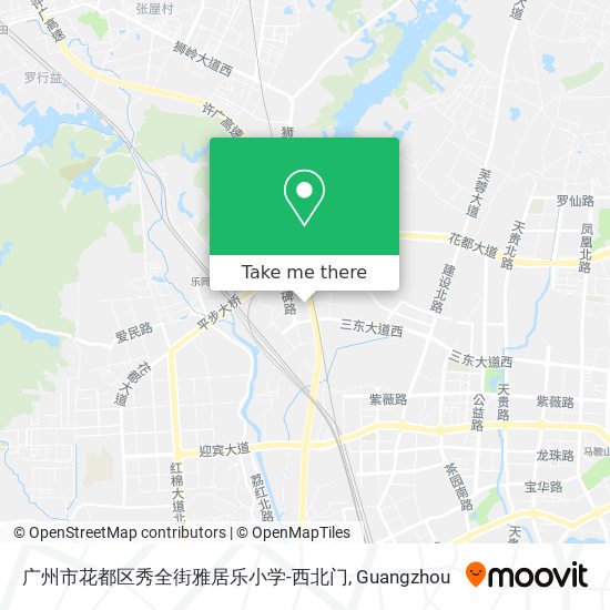 广州市花都区秀全街雅居乐小学-西北门 map