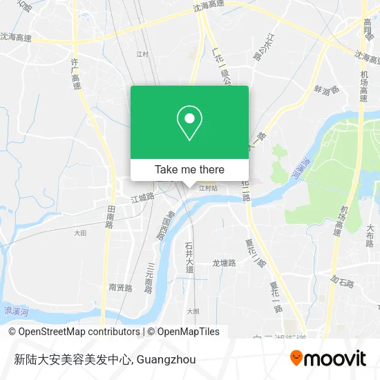 新陆大安美容美发中心 map