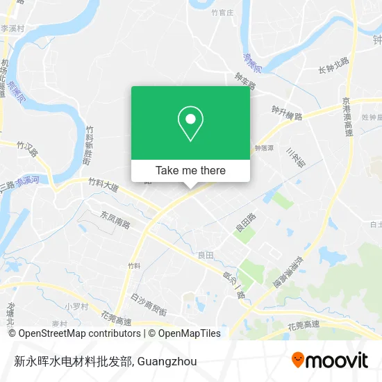 新永晖水电材料批发部 map