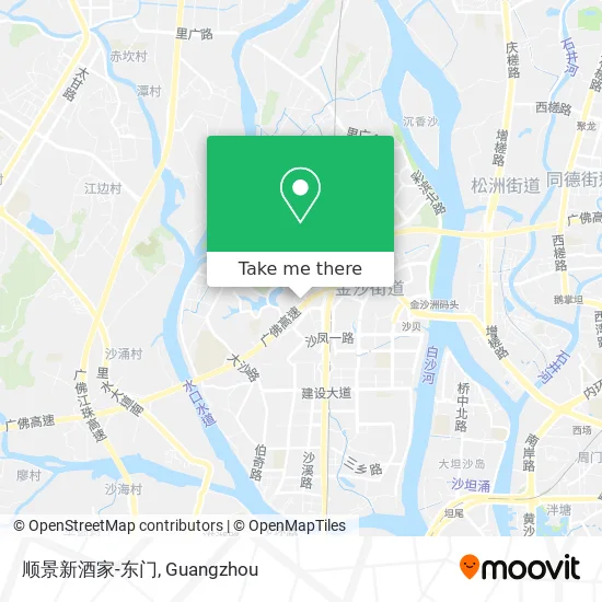 顺景新酒家-东门 map