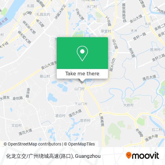 化龙立交/广州绕城高速(路口) map