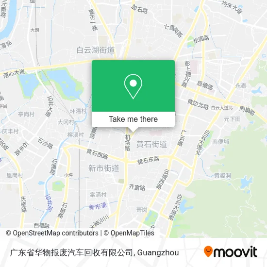 广东省华物报废汽车回收有限公司 map