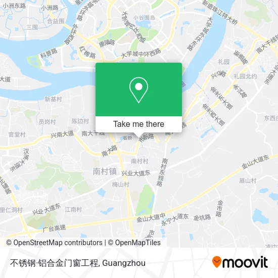 不锈钢·铝合金门窗工程 map