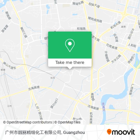 广州市靓丽精细化工有限公司 map