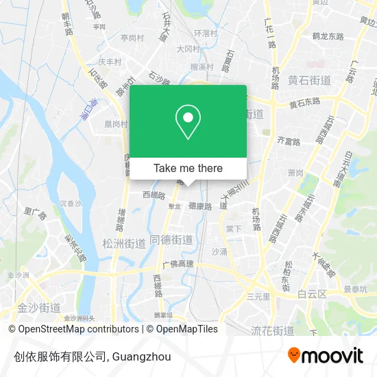 创依服饰有限公司 map