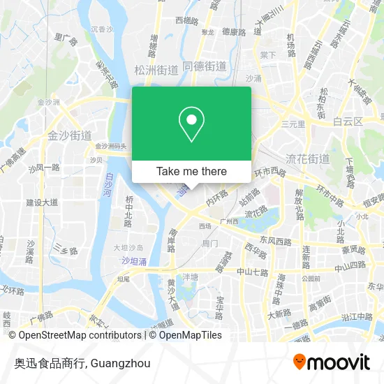 奥迅食品商行 map