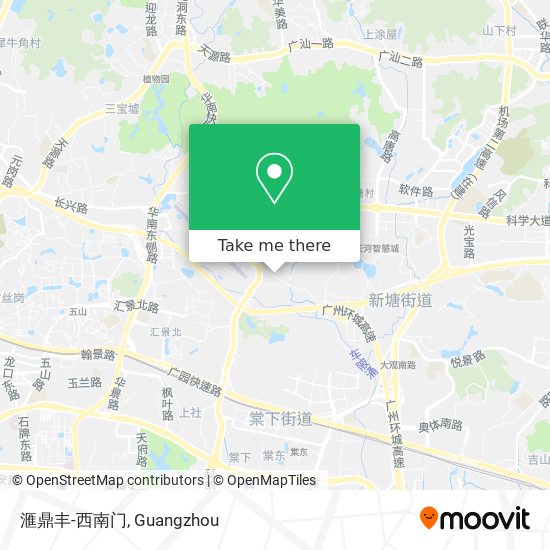 滙鼎丰-西南门 map