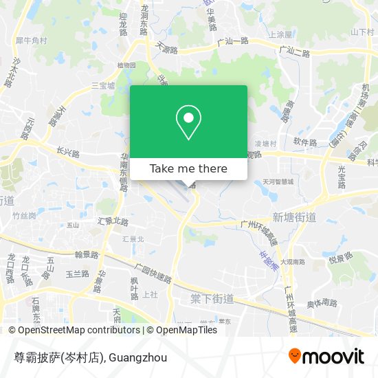 尊霸披萨(岑村店) map