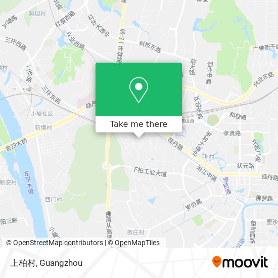 上柏村 map