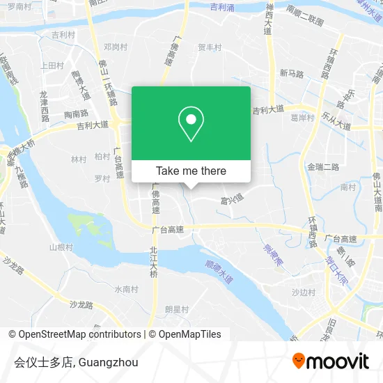 会仪士多店 map