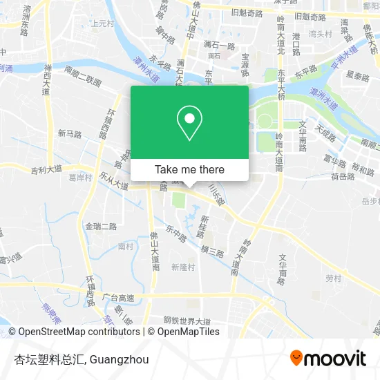 杏坛塑料总汇 map