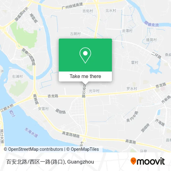 百安北路/西区一路(路口) map