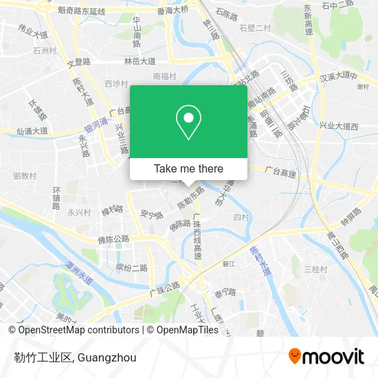 勒竹工业区 map