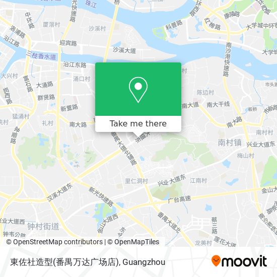 東佐社造型(番禺万达广场店) map