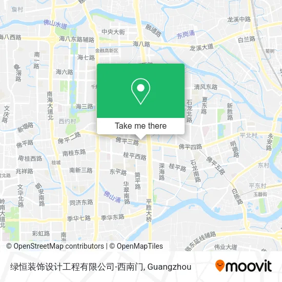 绿恒装饰设计工程有限公司-西南门 map