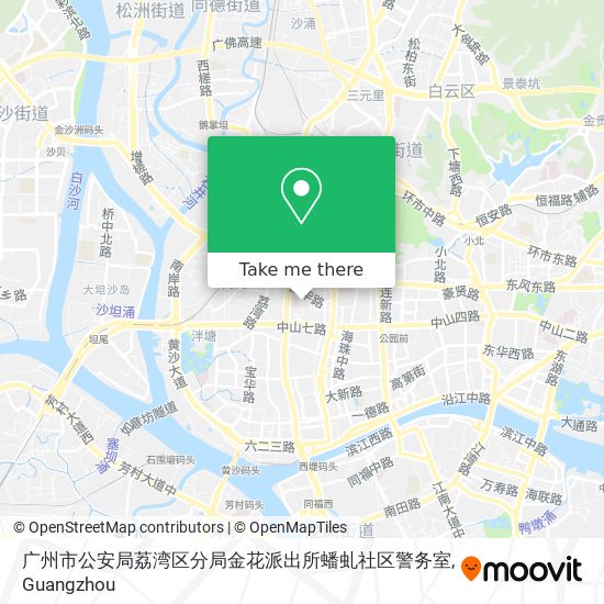 广州市公安局荔湾区分局金花派出所蟠虬社区警务室 map