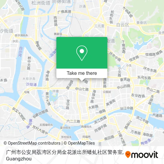 广州市公安局荔湾区分局金花派出所蟠虬社区警务室 map