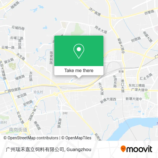 广州瑞禾嘉立饲料有限公司 map