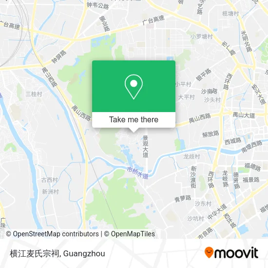 横江麦氏宗祠 map