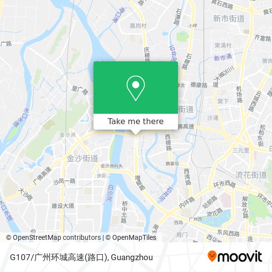 G107/广州环城高速(路口) map