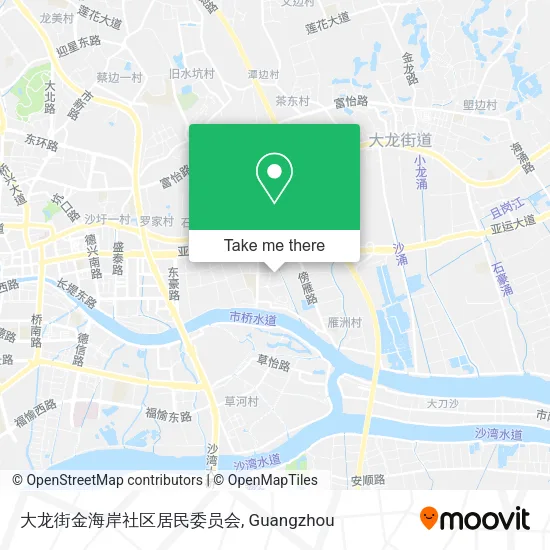 大龙街金海岸社区居民委员会 map
