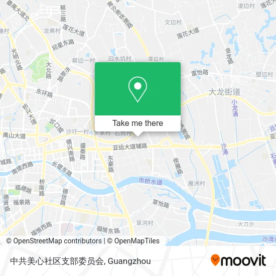 中共美心社区支部委员会 map