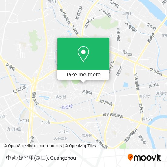 中路/始平里(路口) map