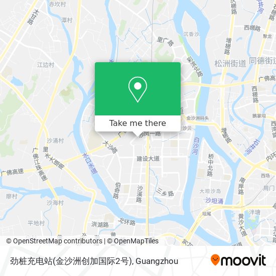 劲桩充电站(金沙洲创加国际2号) map