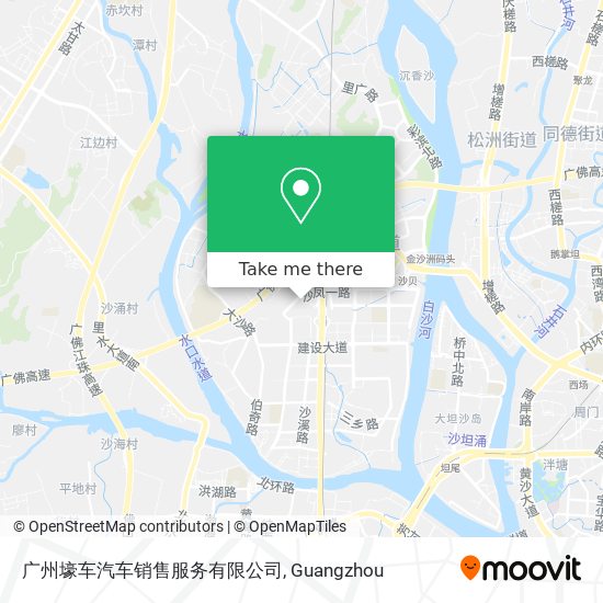 广州壕车汽车销售服务有限公司 map