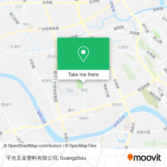 宇光五金塑料有限公司 map