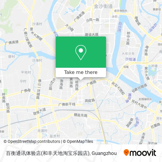 百衡通讯体验店(和丰天地淘宝乐园店) map