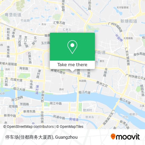 停车场(佳都商务大厦西) map