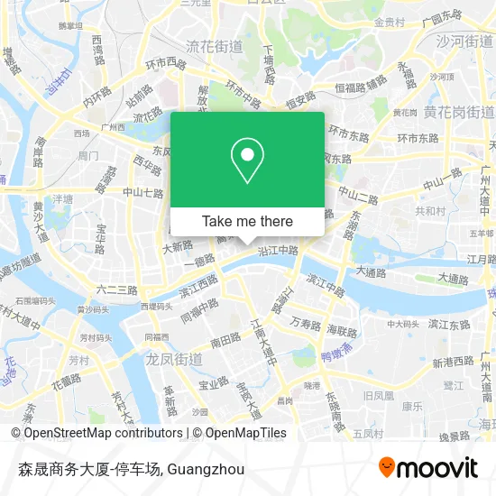 森晟商务大厦-停车场 map