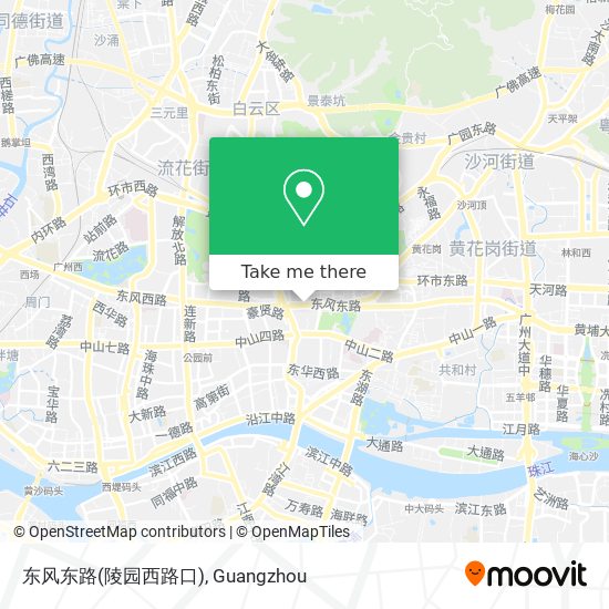 东风东路(陵园西路口) map