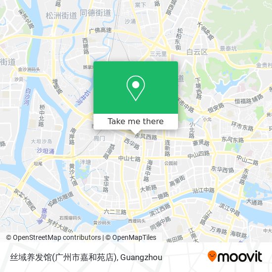 丝域养发馆(广州市嘉和苑店) map