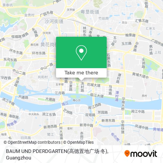 BAUM UND PDERDGARTEN(高德置地广场·冬) map