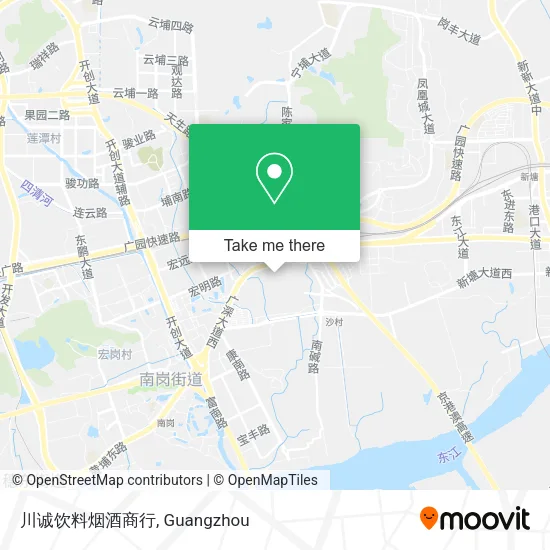 川诚饮料烟酒商行 map