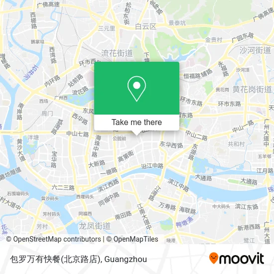 包罗万有快餐(北京路店) map