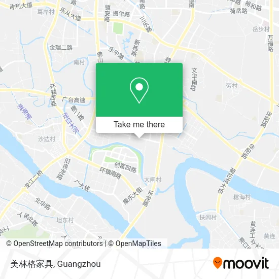 美林格家具 map