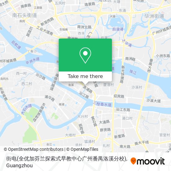 街电(全优加芬兰探索式早教中心广州番禺洛溪分校) map