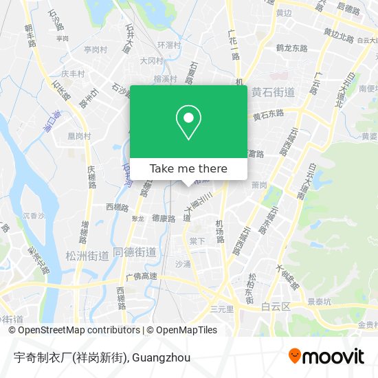 宇奇制衣厂(祥岗新街) map