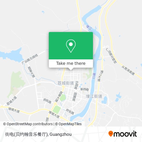 街电(贝约翰音乐餐厅) map